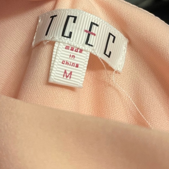 TCEC Leave Them Speechless Pale Pink One Shoulder Dress - Picture 9 of 9